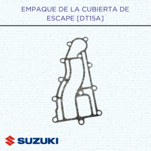 EMPAQUE DE LA CUBIERTA DE ESCAPE