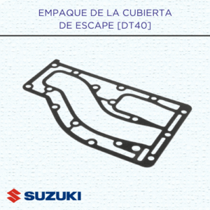 EMPAQUE DE LA CUBIERTA DE ESCAPE